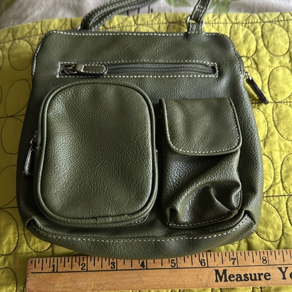 Olive Green Crossbody Bag - Picture 5 of 5